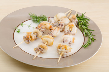 Grilled cuttlefish