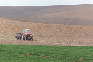 Obraz premium Field works