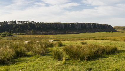 Cragg Lough, Roman Wall, Northumberland, England,