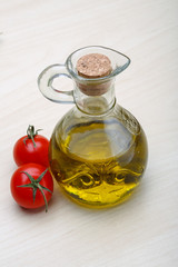 Olive oil bottle