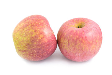 Apple on withe background