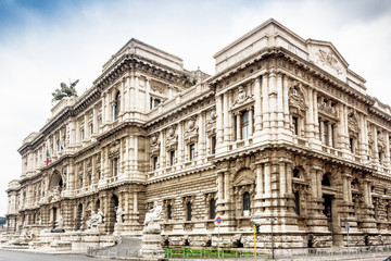 Obraz premium The Supreme Court of Cassation in Rome, Italy