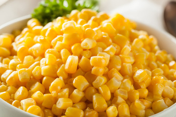 Organic Yellow Steamed Corn