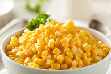 Organic Yellow Steamed Corn