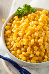 Organic Yellow Steamed Corn