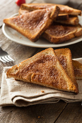 Homemade Sugar and Cinnamon Toast