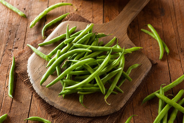 Raw Organic Green Beans