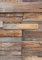 Old wood wall vertical style background