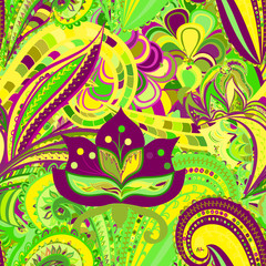 Seamless ornament ethnic background. Abstract pattern.  EPS-8 ve