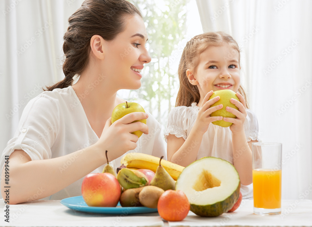 Wall mural fresh fruit