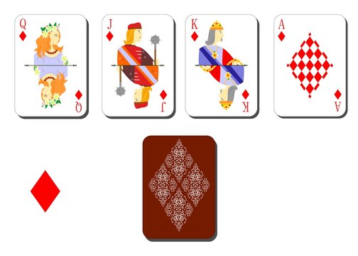 playing cards bubi