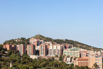 Fototapeta na wymiar Residential Architecture in Barcelona