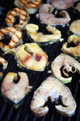Grilled fish