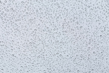 Water drops on a window