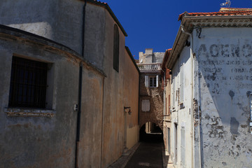 Fototapeta na wymiar Streets of Antibes, France