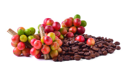 Coffee Beans isolated on white