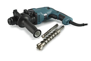 professional rotary hammer with a drill