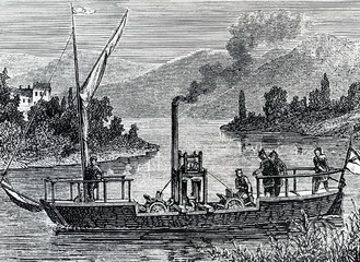 The Canal Steamboat (Symington, 1789)