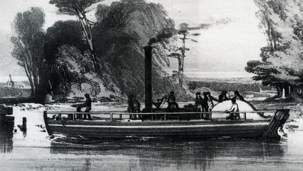 Steamboat "Charlotte Dundas" (Symington, 1803)