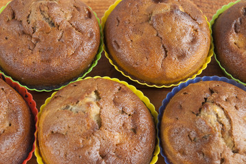 delicious little cakes on the table