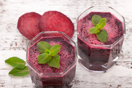beet Juices and vegetables
