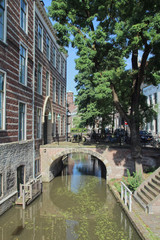 Fototapeta na wymiar Channels in Utrecht, Netherlands