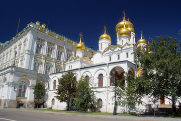Fototapeta na wymiar The Cathedral of the Annunciation, Kremlin, Moscow