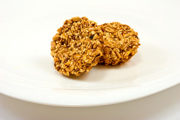Isolated image of cookies