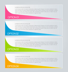 Infographics template for business, education, web design