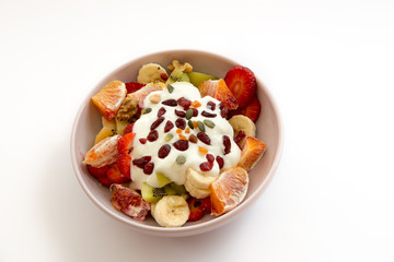 Healthy life with fresh food