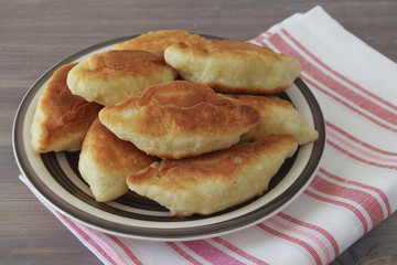 Potato pies fried