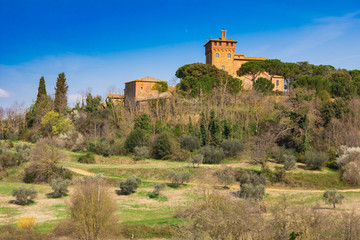 Castello in Val d'Orcia - Toscana