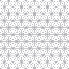 Fototapeta premium Abstract Art Deco White & Gray Light Decor Pattern