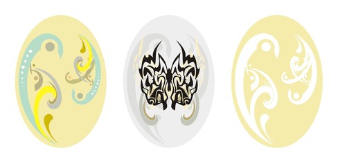 Easter Egg tribal set
