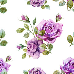 Gentle roses pattern