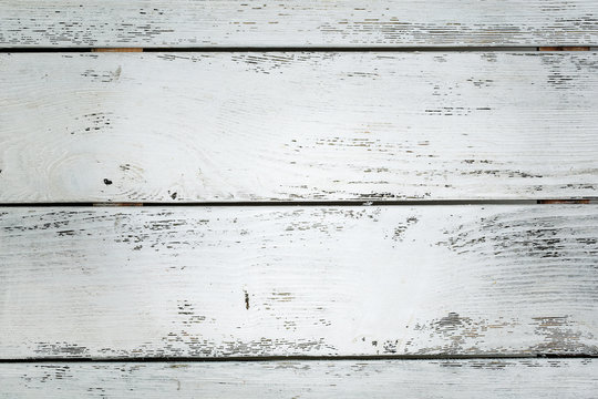 White old wood texture close-up background