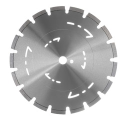 Diamond blade for asphalt and beton cutting