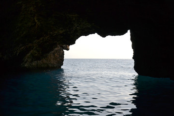 Wonderful blue grotto of ustica - Palermo, Sicily
