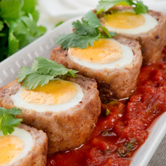 eggs on Scottish