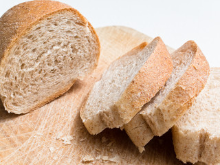 Sliced bread roll