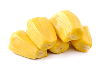 jackfruit isolated on white background