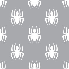 Spider seamless pattern