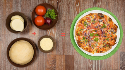  Ingredients for cooking delicious pizza