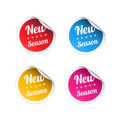 New Season Stickers