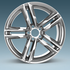 3d detailed wheel rim