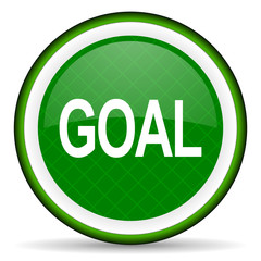 goal green icon