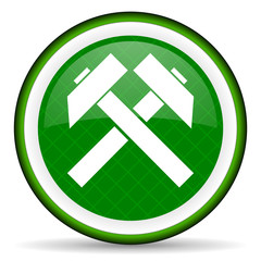 mining green icon