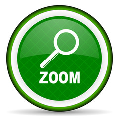 zoom green icon