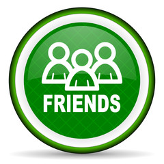 friends green icon