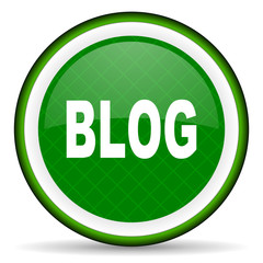 blog green icon